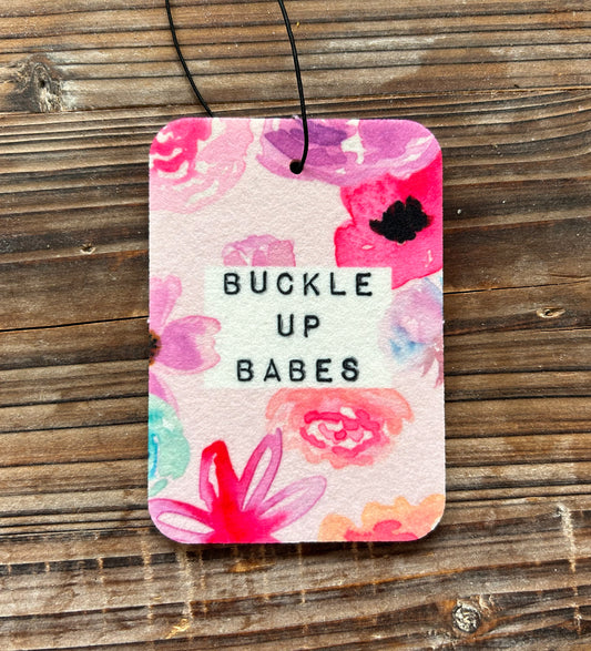 Buckle Up Babes Air Freshener