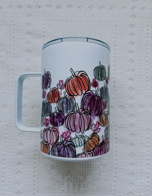 Pumpkin Coffee Tumbler