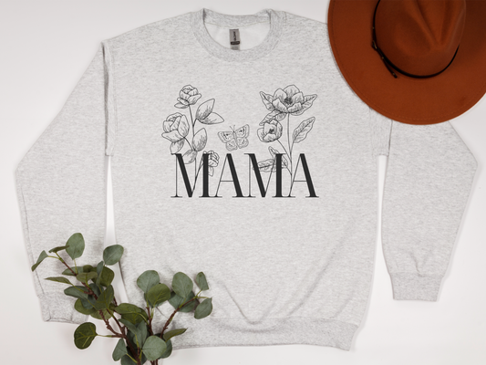 Mama Floral Sweatshirt