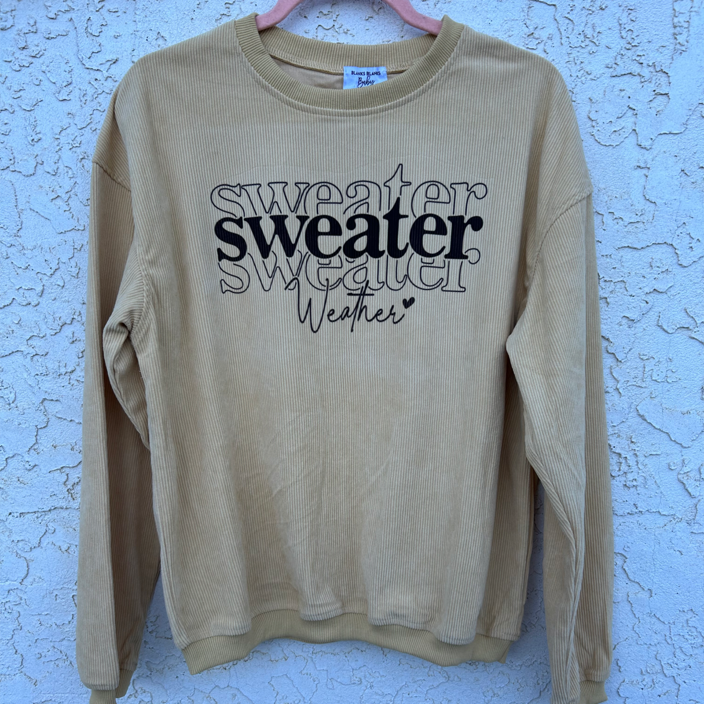 Sweater Weather Corded Sweatshirt