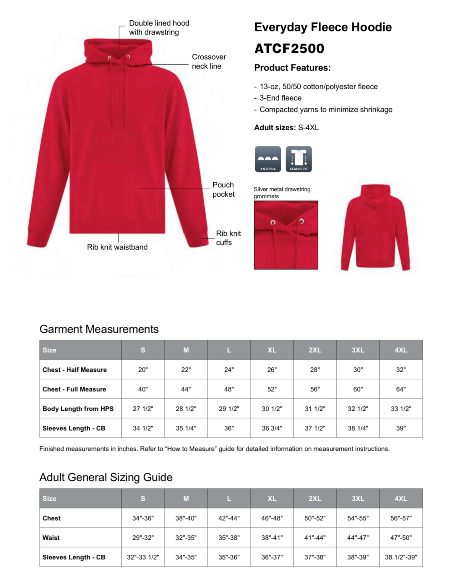 Clyde Mustangs Hoodie - Front Full Logo