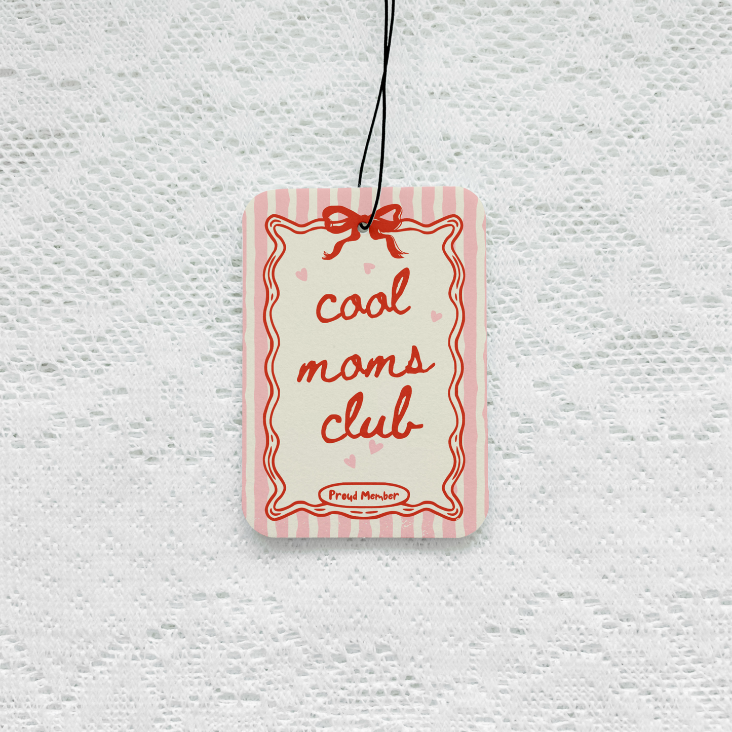 Cool Moms Club - Red Air Freshener