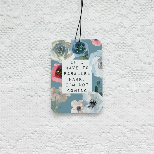 Parallel Parking Air Freshener