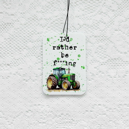Rather Be Farming Air Freshener
