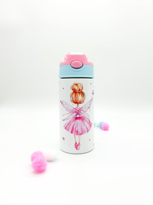 Ballerina Fairy Kids Water Bottle