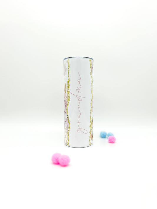 Grandma Floral Tumbler