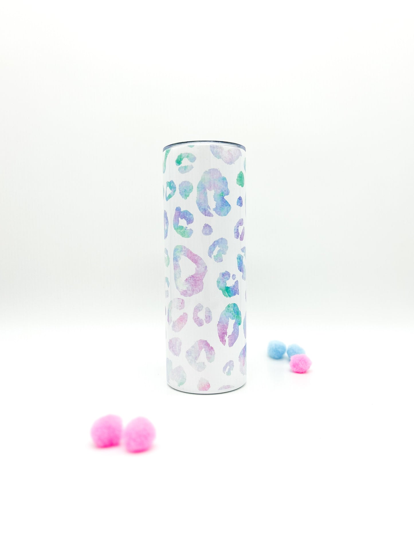 Watercolour Leopard Tumbler